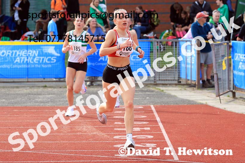 Womens Under-17s, 2024 Northern Mens 6 and Womens 4 and Youngsters Relays, Stanley Park, Blackpool.  Photo: David T. Hewitson/Sports for All Pics